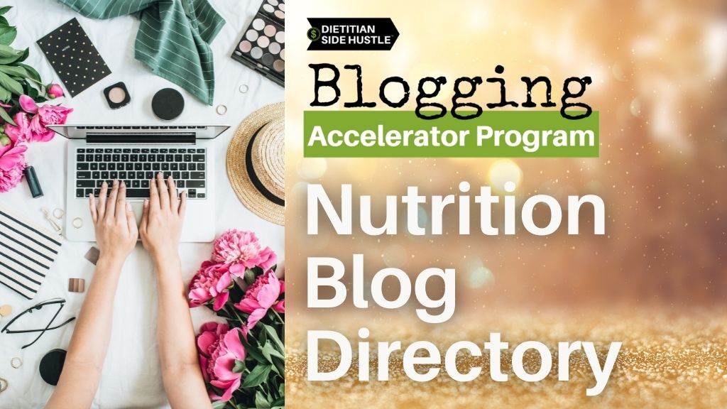 Trusted Dietitian Blog Directory